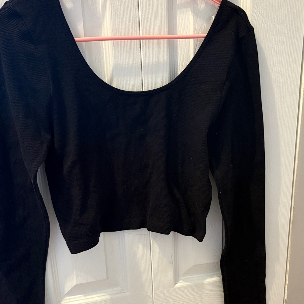 Nwot aeropostale Long Sleeve Crop Top